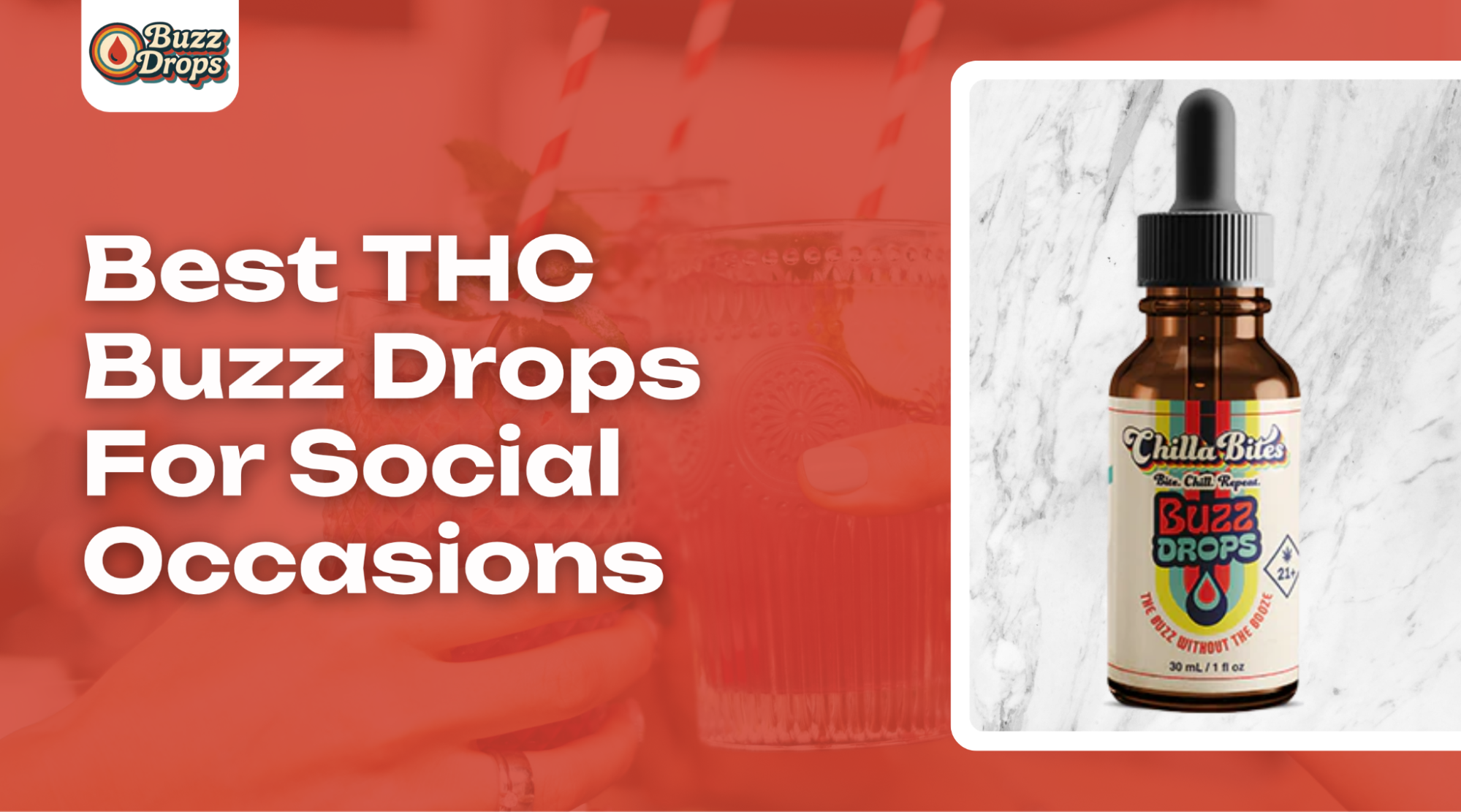 Best THC Buzz Drops For Social Occasions